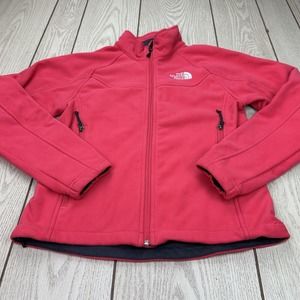 The North Face Jacket Zip Up‎ Windwall ANKV Size Small Pink